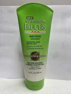 Garnier Fructis MELTING MASQUE Over-Processed Extremely Damaged Hair 6.8 oz- New