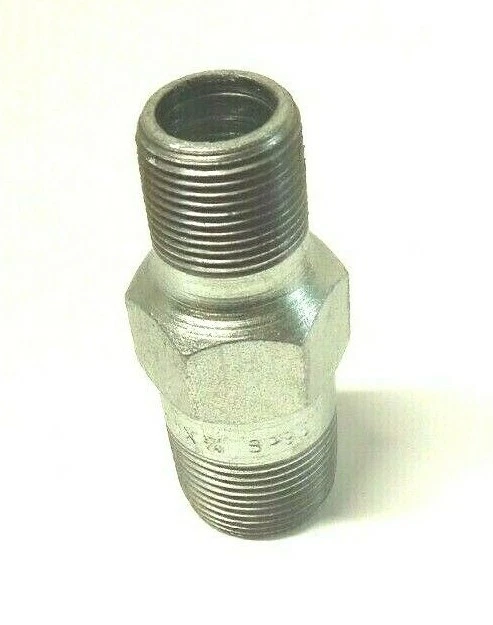 1" X 3/4" Male NPT S/80 (XH) Concentric Swage Nipple Zinc Plated WPB SWG1060521 - Image 3 of 4