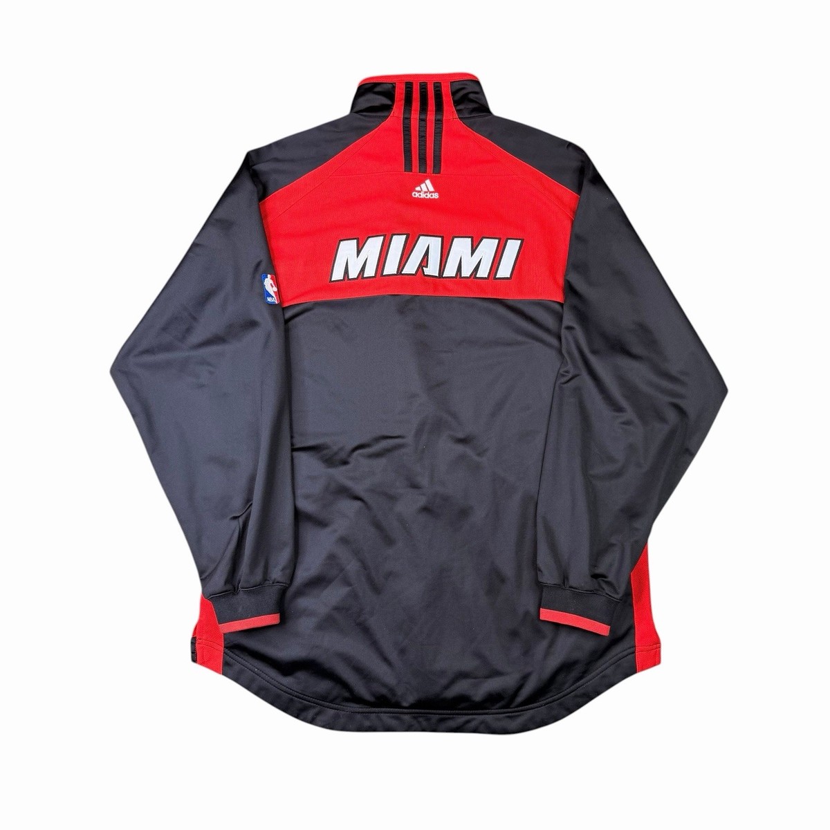 Vintage Adidas NBA Miami Heat Basketball Warm Up Shooting Jacket