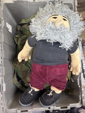 Vintage 1998 Grateful Dead JERRY GARCIA 21" Plush Doll Liquid Blue Gund