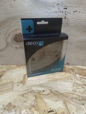 Click Deco Plus 1-Gang Blank Plate Insert Black Nickel IP20 Rated DPBN060