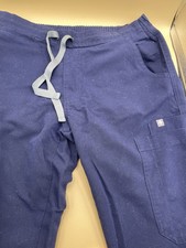 Lot Of 6 FIGS Scrub Pants NAVY BLUE Womens XS Petite