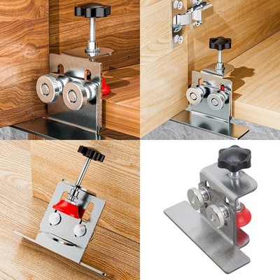 Cabinet Door Mounting Jig Frame Clamp for Concealed&Flat Bottom Door Woodworking