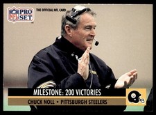 1991 Pro Set Chuck Noll Pittsburgh Steelers #23