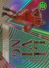 2020 Panini Illusions Living Legends#6 Tracy McGrady Living Legends Emerald