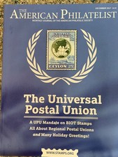 American Philatelist Magazine  2021, December