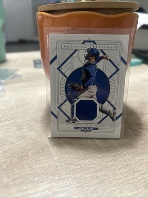 2021 Panini National Treasures Willson Contreras Relic /99! Chicago Cubs