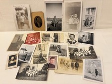 Photograph Portrait 19 Photo Vtg Antique Kids Children 1900s CDV Carte de Viste