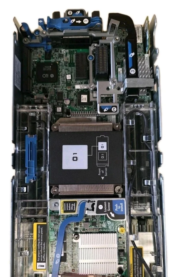 HP BL460 Gen8 1x CPU 32GB Blade Server 641016-B21 - Image 4 of 4