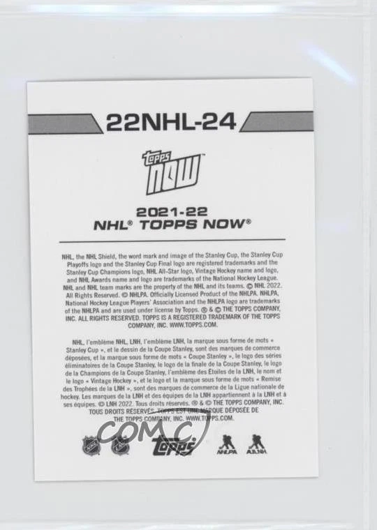 2021 Topps Now NHL Stickers Stanley Cup Playoffs Ice /10 Jake Guentzel #22NHL-24 - Image 2 of 2