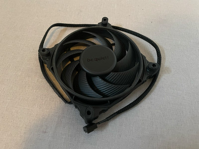 be quiet! Silent Wings 4 PWM high-speed 120mm Gehäuselüfter - Schwarz