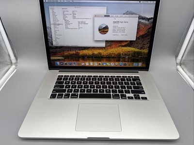 15'' Apple MacBook Pro A1398 Core i7 2.2 GHZ 16GB RAM 256GB SSD