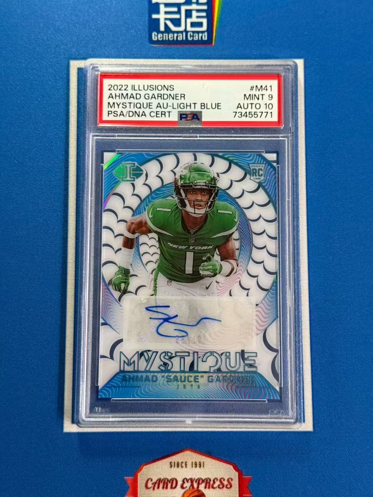 Sauce Gardner Panini Illusions Mystique Autographs #M41 Base