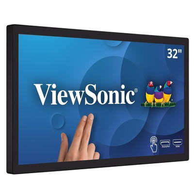Viewsonic TD3207 32'' 1080p 10 Point Multi Touch Screen Monitor HDI- DP USB RS232
