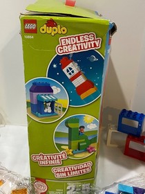 Vintage Lego 10854 Duplo Set Creative Box 120 Pieces Age 2-5 NEW