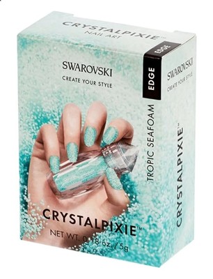 Swarovski  Crystal Pixies Edge-Pure Crystals Tropic Seafoam