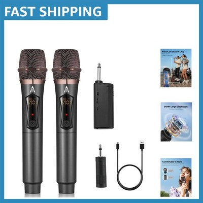 Professional Wireless Microphone System with Easy Setup & 10 Hours of Playback