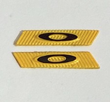 OAKLEY SUTRO SUNGLASSES REPLACEMENT SIDE LOGO ICON BRIGHT YELLOW BLACK SET