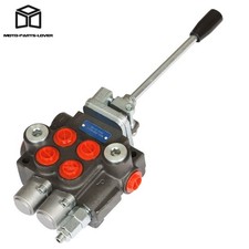 2 Spool 11gpm Hydraulic Control Valve Double Acting Tractor Loader With Joystick