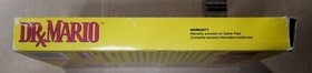 Nintendo NES Dr Mario Boxed complete foam insert Manual