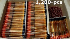 BULK 1200-pcs Pentel RSVP RazzleDazzle Pen Orange BLACK INK 1.0mm BK91RDF-ABRM