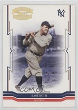 2005 Donruss Throwback Threads Gold Century Proof 13/100 Babe Ruth #300 HOF 7xr