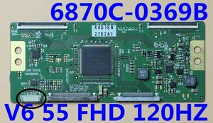 T-con Board 6870C-0369B V6 55 FHD 120HZ For 55'' TV 55LV5500-UA 6871L-2430H *bn