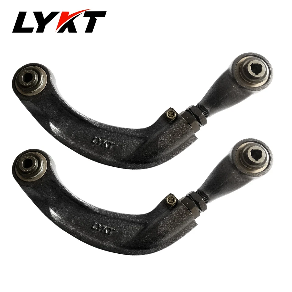 LYKT 2pcs Rear Adjustable Camber Arms Spherical KitFor Ford Mustang/Edge&Lincoln Foto 4 de 4