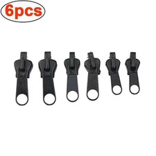 Fix Zipper Zip Slider Repair Instant Kit Removable Rescue Replacement Pack of 6P