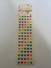 Mrs. Grossman’s Mini Heart multicolored Stickers 