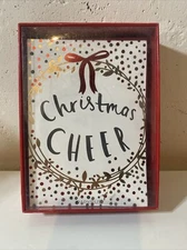 PAPYRUS Holiday Greetings Christmas Cheer Boxed Holiday Cards - Set of 14