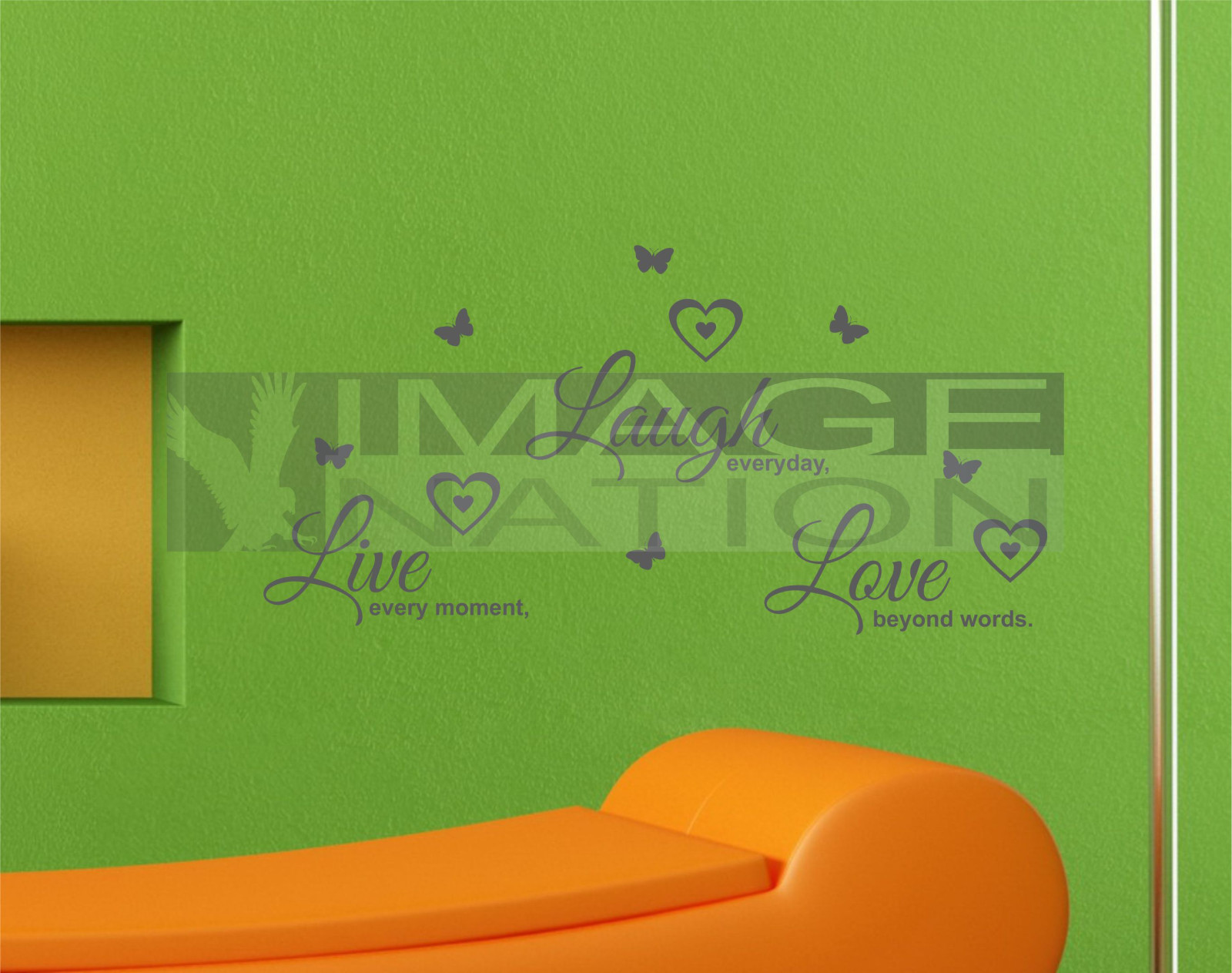 Live Laugh Love Wall Stickers Living Room Decal Home Art Decor eBay
