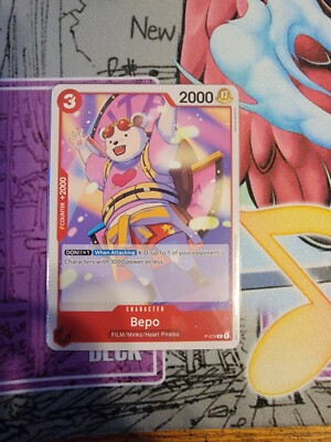 One Piece TCG Bepo P-019 Tournament Pack Vol. 7