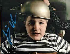 Addams Family JIMMY WORKMAN Signed Autograph 8x10 Photo JSA “ Pugsley”