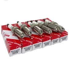 6 Pack OEM Genuine Spark Plug Denso 90919-01249 Lexus GS350 IS250 LS460 ISF