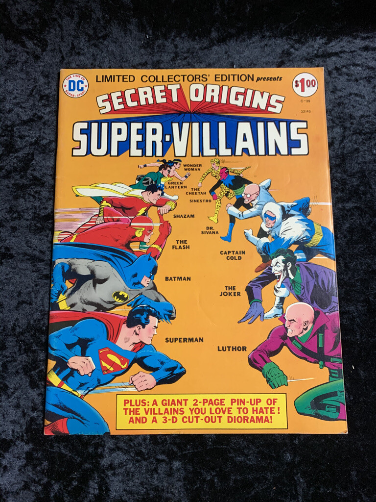 Secret City Jason Langer 1000部 限定 英語版 Limited Collectors' Edition C-39 DC 1975 Secret Origins Super