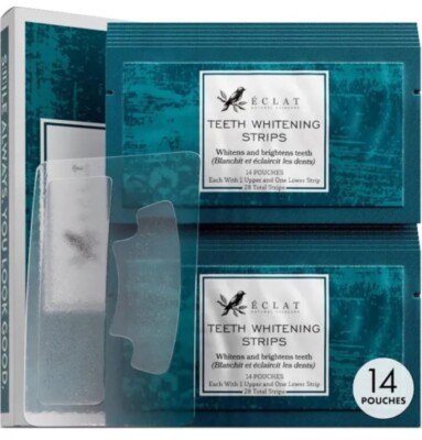 Zahnaufhellungsstreifen von Eclat Zahnaufheller, 3D Streifen White Smile