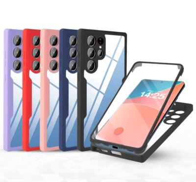 360 Grad Handyhülle für Samsung Galaxy S22 / S22+ / S22 Ultra Rundum Schutz Case