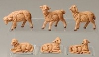 Roman Fontanini 6 Piece Sheep Figurines, 3.5 Inch Scale, New, Free Shipping on sale Roman Fontanini 6 Piece Sheep Figurines, 3.5 Inch Scale, New, Free Shipping on sale