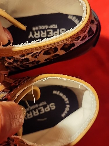 Sperry Icestorm Duck boots Leopard Print Girls Toddler Size 4M - Picture 8 of 8