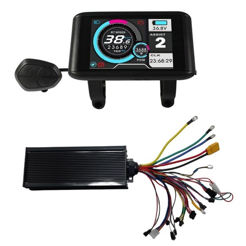 eBike Elektrofahrrad 48V-72V 1500W-2000W 60A 18MOSFET Sinus Ware Controller mit LCD - Bild 9 von 10
