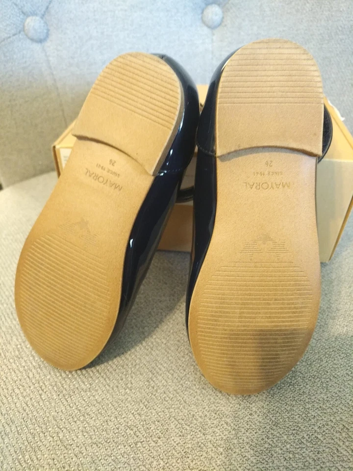 Zapatos Mayoral Mercedita Afecto Charol Talla 9 EE. UU. 26 UE Niña Foto 4 de 4