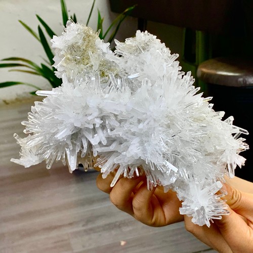 2.58LB Natural transparent chrysanthemum crystal cluster crystal specimen - Picture 6 of 20