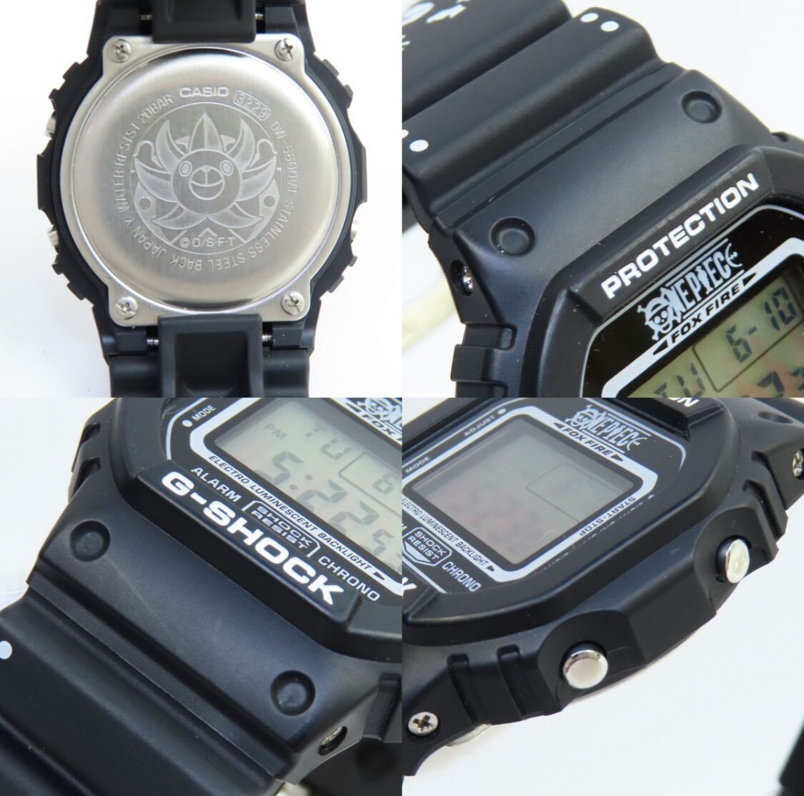 CASIO G-SHOCK DW-5600VT × ONE PIECE collaboration wristwatch