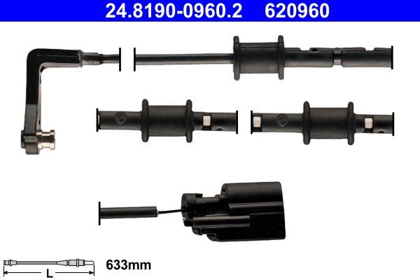 ATE Warnkontakt Hinten Jaguar 24.8190-0960.2-image