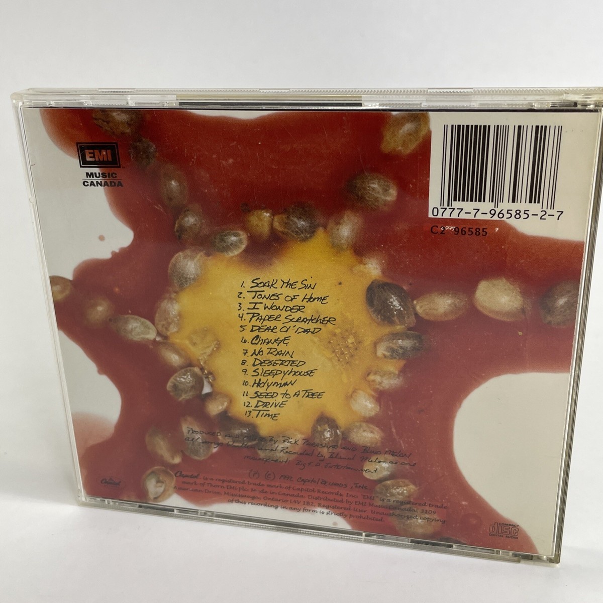 Blind Melon, No Rain (CD, 1992) VG, Alternative Rock Pop Grunge