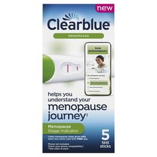 Clearblue Menopause Stage Indicator FSH Test Kit with App for Women