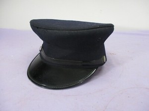 Vintage Fireman's Fire Department Dress Uniform Hat Cap Size 6 3/8