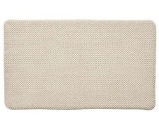 Signature Soft Cotton Memory Foam Bath Rug, Almond Biscuit, 20" x 34"