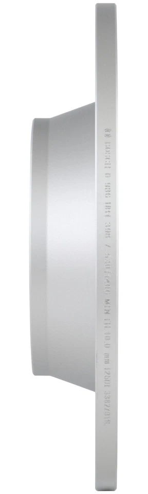 Rotor de freno de disco trasero QuietCast 2007 2008 para Volkswagen GTI Bosch 2006-2010 Foto 4 de 4